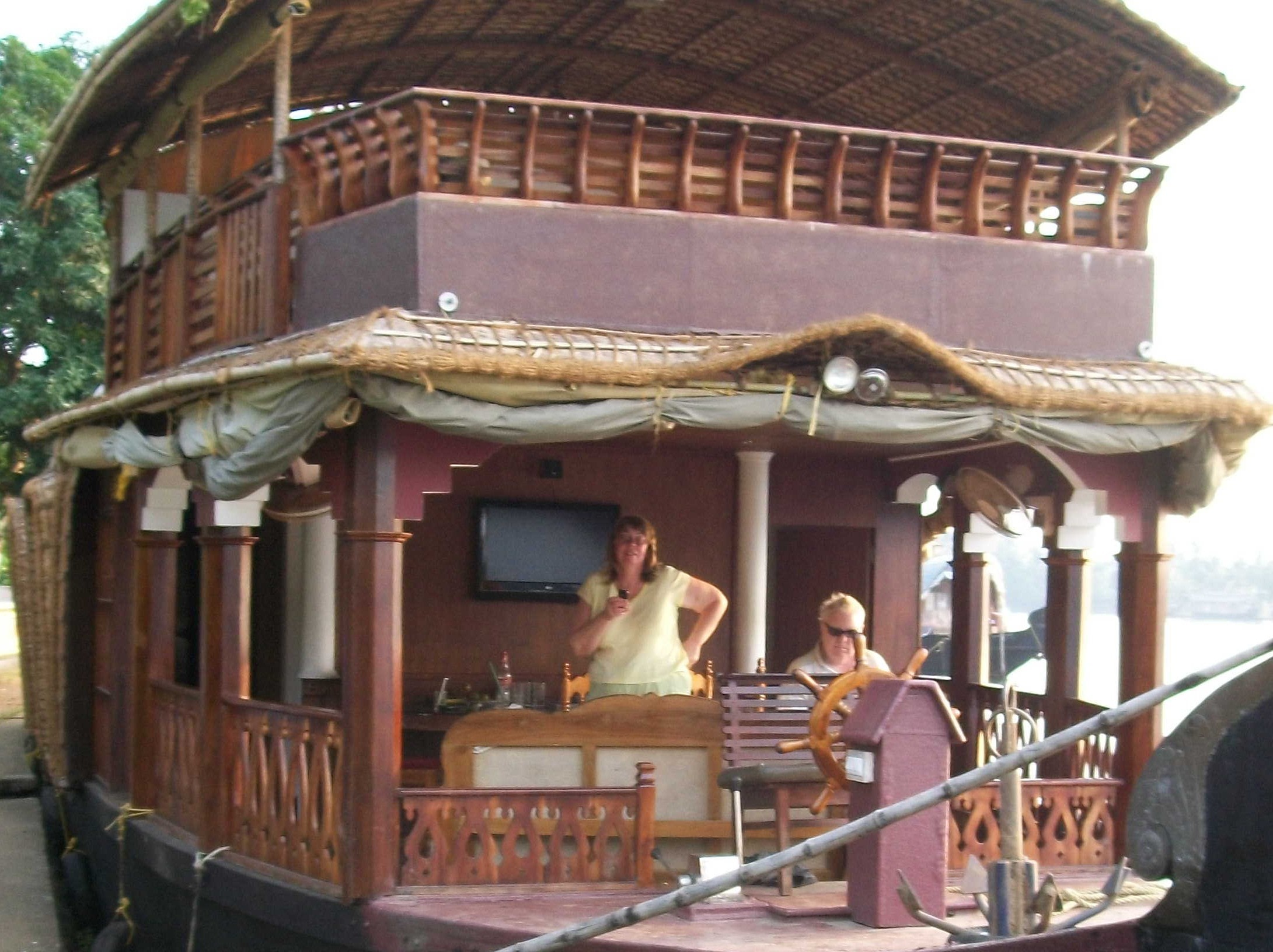 Maldives houseboat